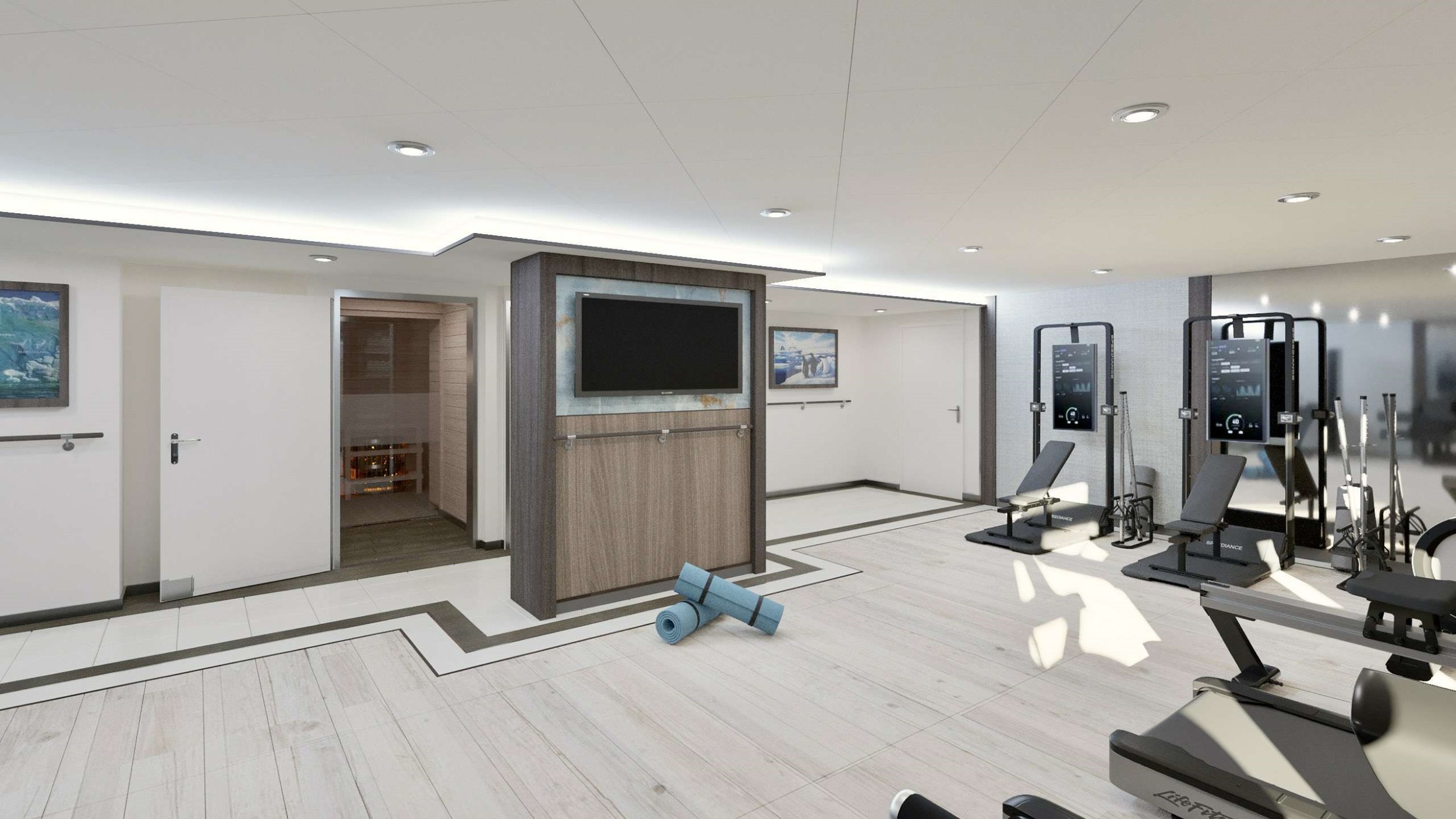 Douglas Mawson - Gym & Sauna